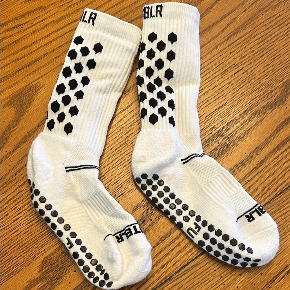 White and Black Men's Socks Sports Socks